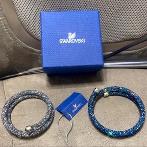 Swarovski crystal bangle bundle